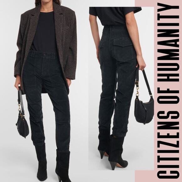 Citizens of Humanity corduroy pants cotton Fall straight-leg trousers - Picture 1 of 9